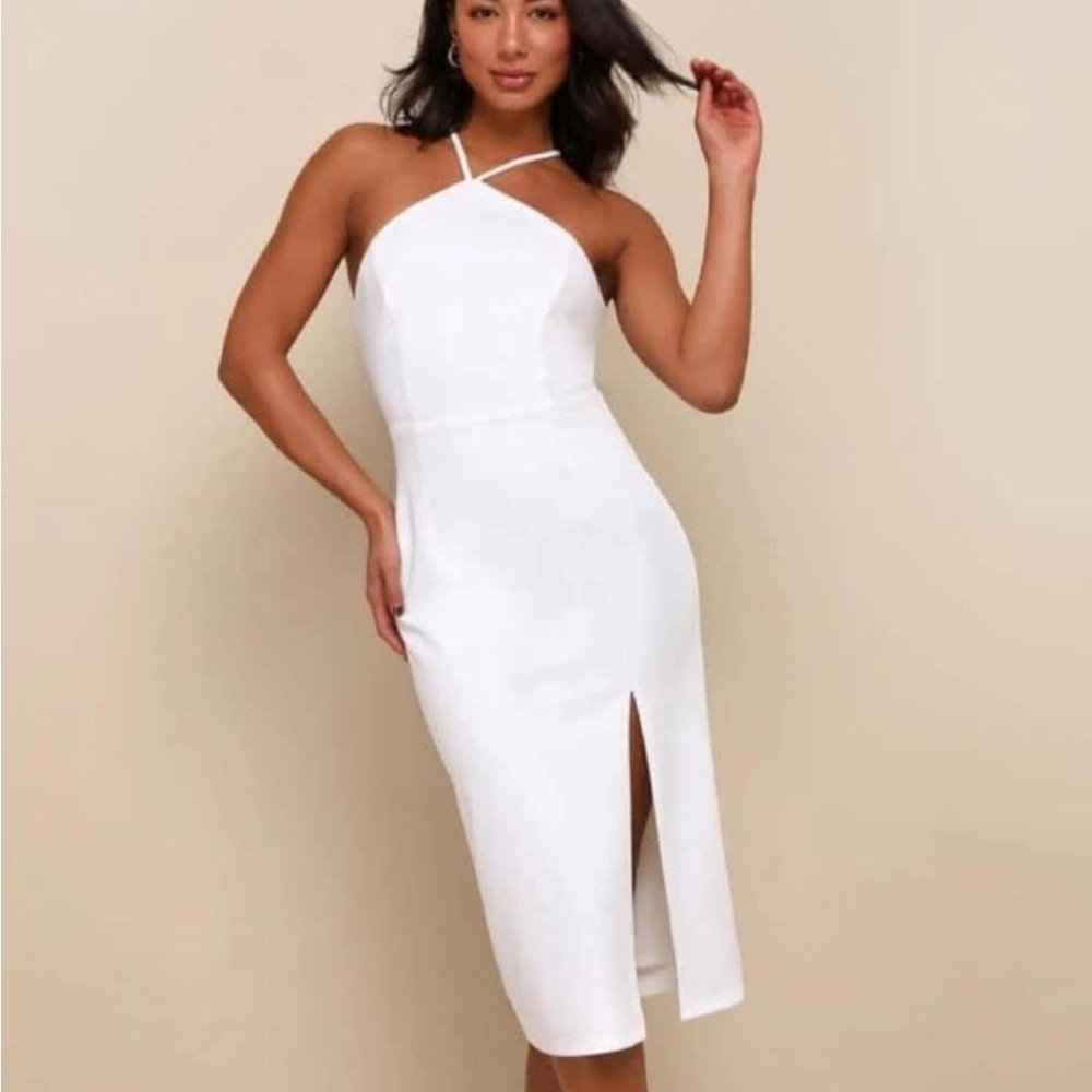 Size small new lulus dress bow back